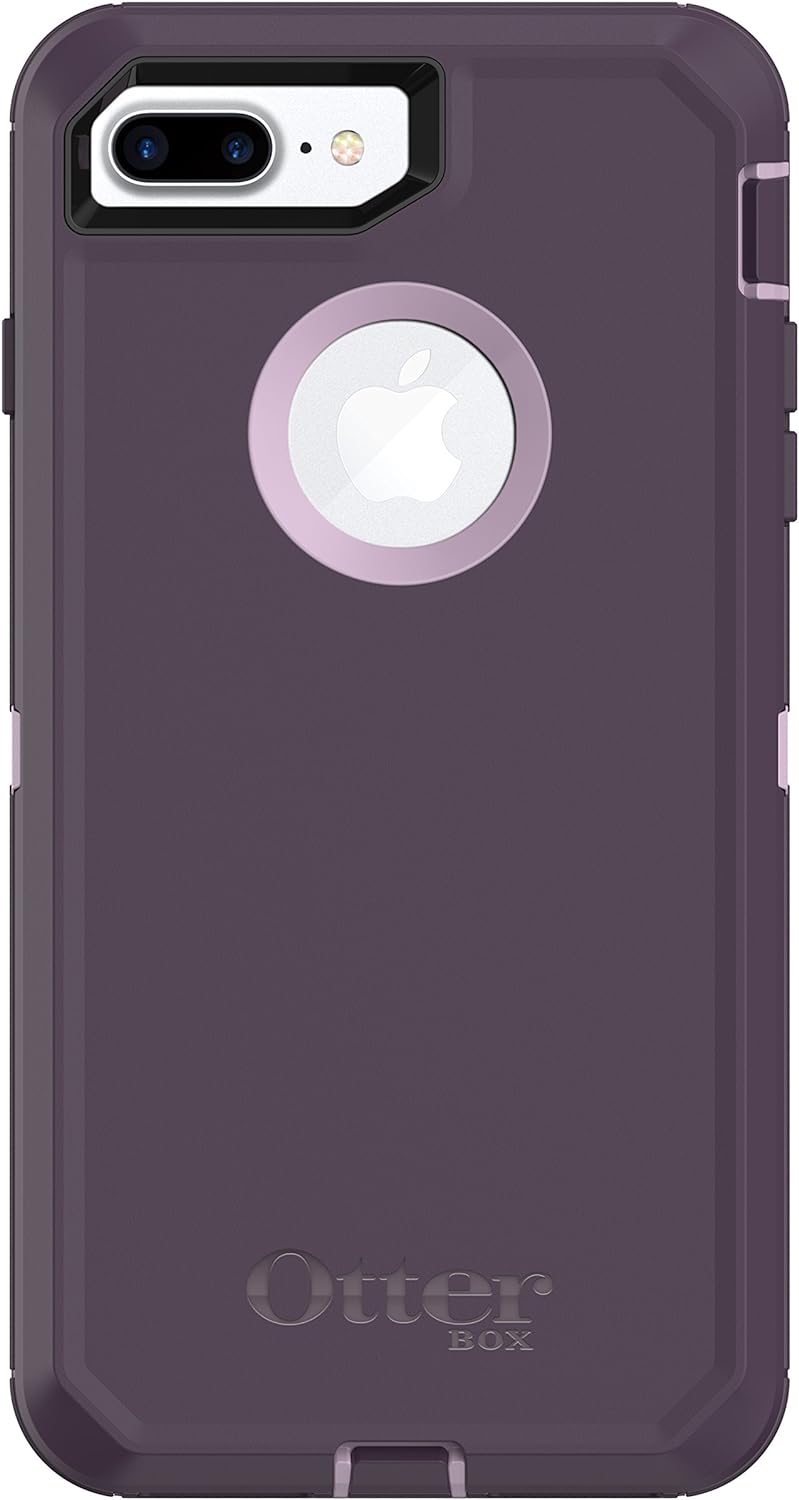 OtterBox DEFENDER SERIES Case &amp; Holster for Apple iPhone 7 Plus/8 Plus - Purple Nebula (Certified Refurbished)