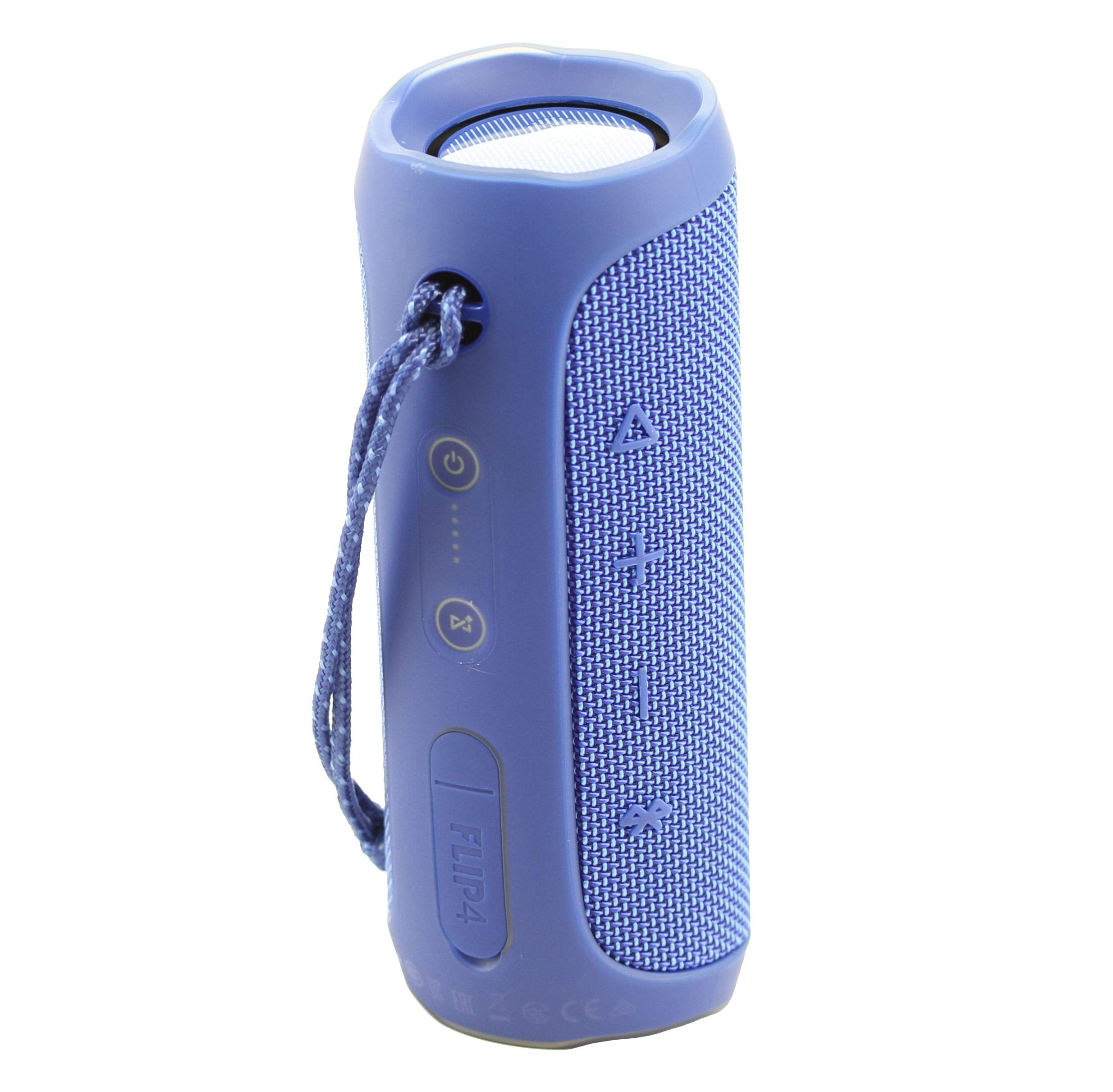 JBL Flip 4 Wireless Waterproof Portable Bluetooth Speaker - Blue (Pre-Owned)
