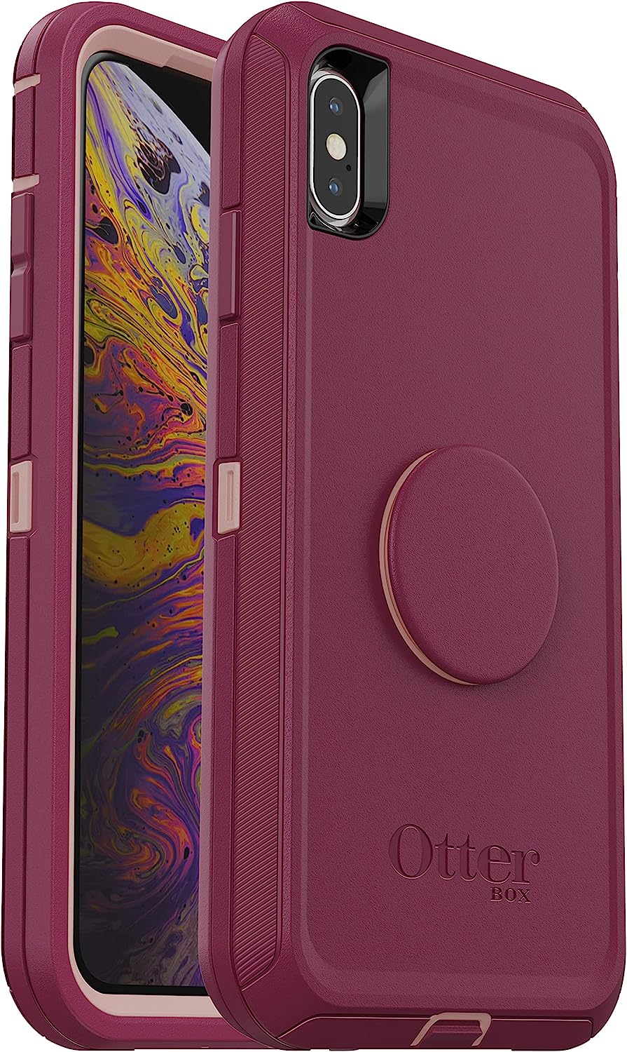 OtterBox Otter+Pop DEFENDER SERIES Case for Apple iPhone XS Max - Fall Blossom (Certified Refurbished)