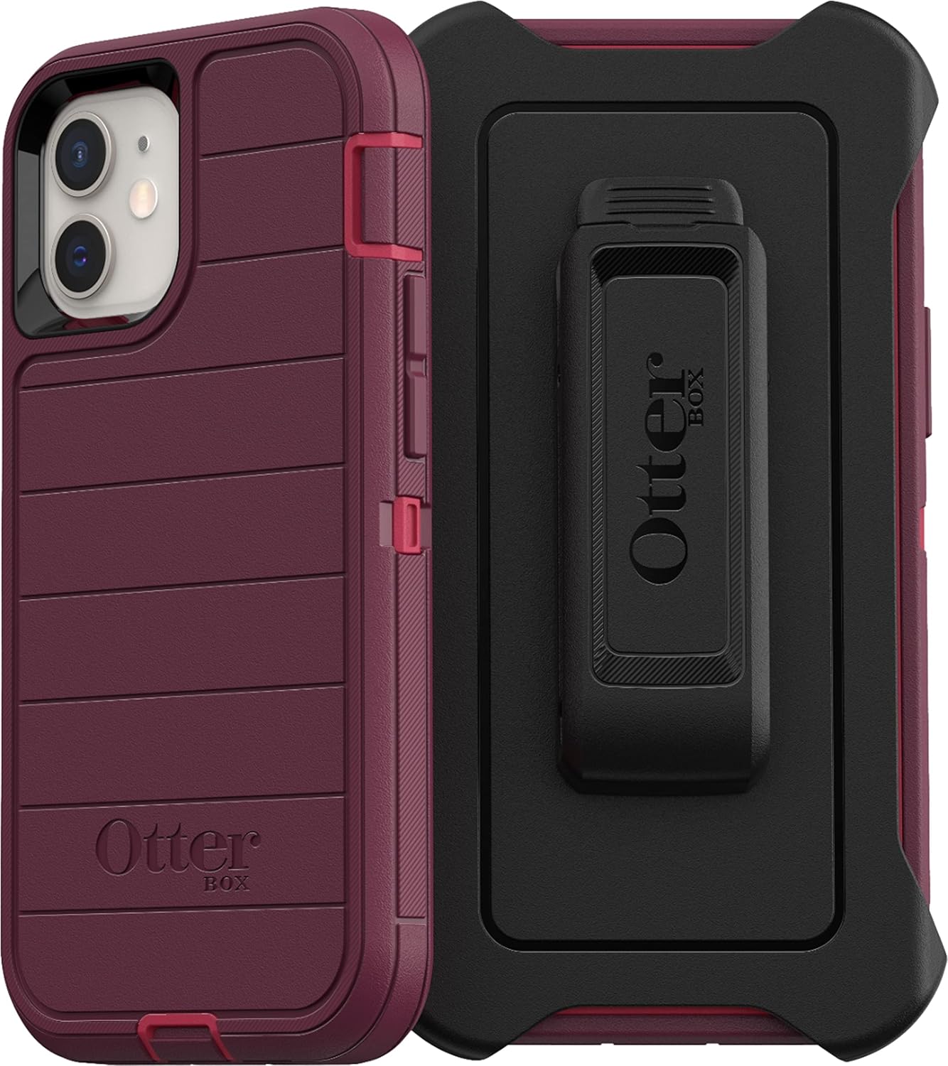 OtterBox DEFENDER SERIES PRO case for iPhone 12 Mini - Berry Potion (77-65881) - Refurbished