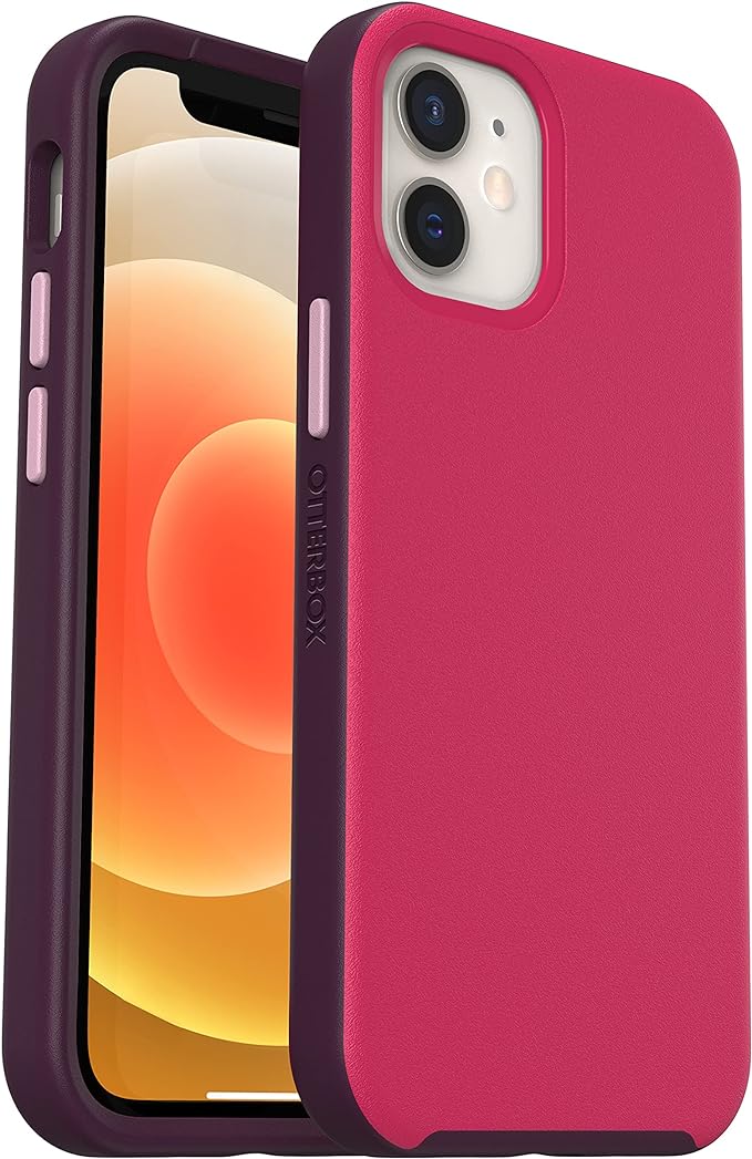 OtterBox ANEU SERIES Slim Case with MagSafe for Apple iPhone 12 Mini - Pink Robin (Certified Refurbished)
