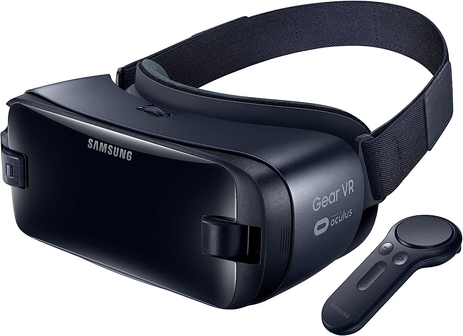 Samsung Gear VR Virtual Reality Headset with Remote (SM-R324) - Black (Refurbished)