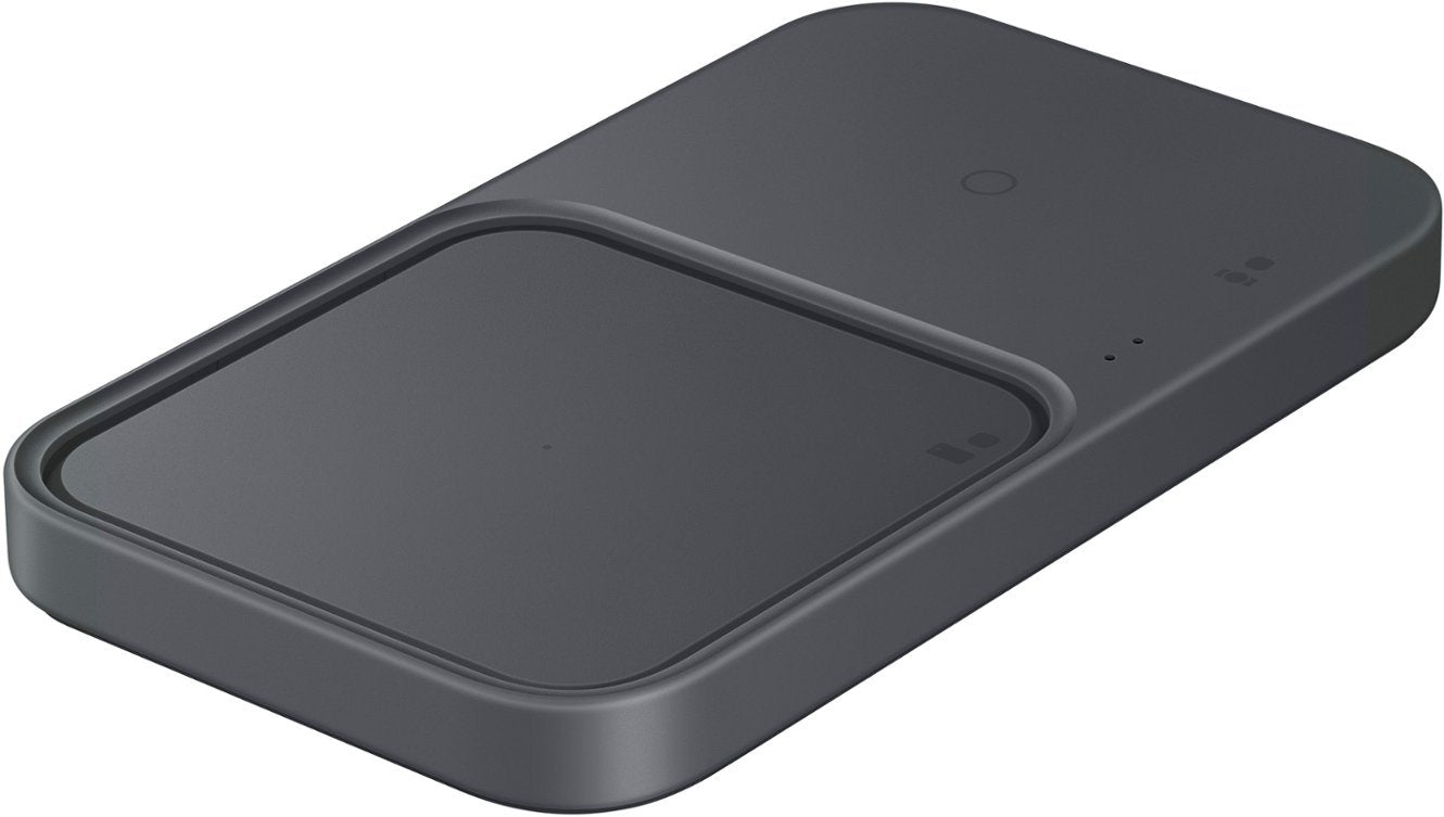 Samsung Wireless Charger Dual Fast Charge Pad 15W (2022) - Black (New)