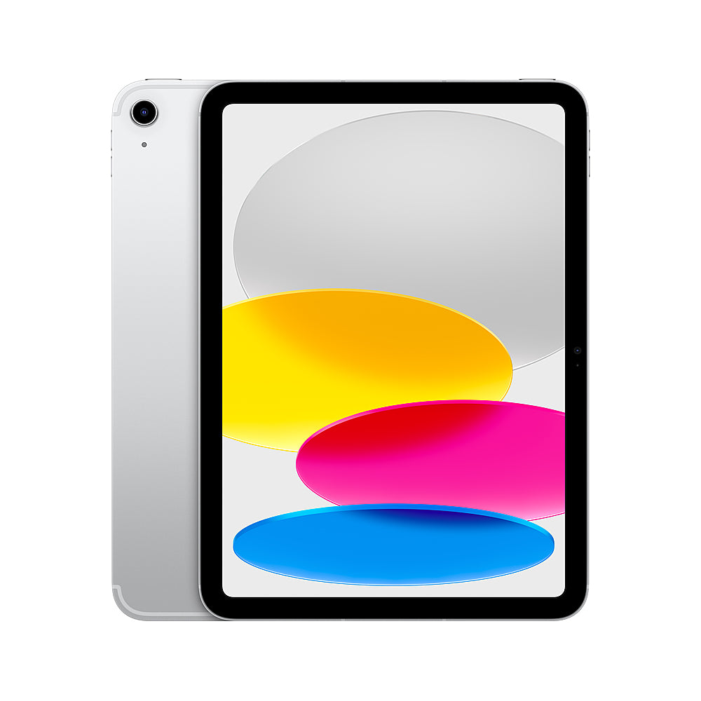 Apple iPad 10 (2022)(10.9) - 64GB, Unlocked All Carriers - Silver (Certified Refurbished)