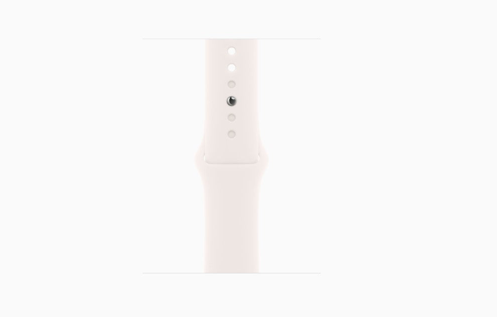 Apple Watch Series 10 (GPS+LTE) 42MM Rose Gold Aluminum Case Light Blush Sport Band (Refurbished)