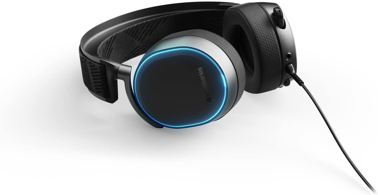 SteelSeries Arctis Pro High Fidelity Wired Gaming Headset for PC & PS5 - Black (Refurbished)