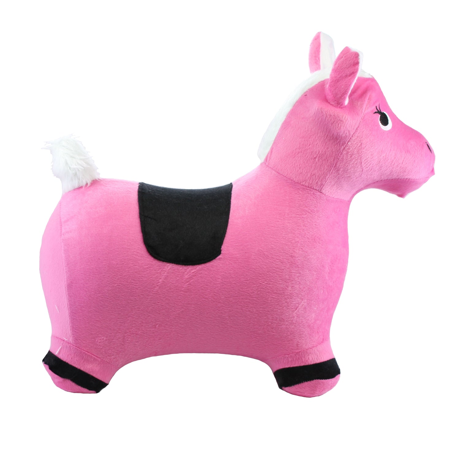 Chromo Bouncy Hopping Toy Cute Pony Inflatable Jumper w/ Washable Plush Cover (New)