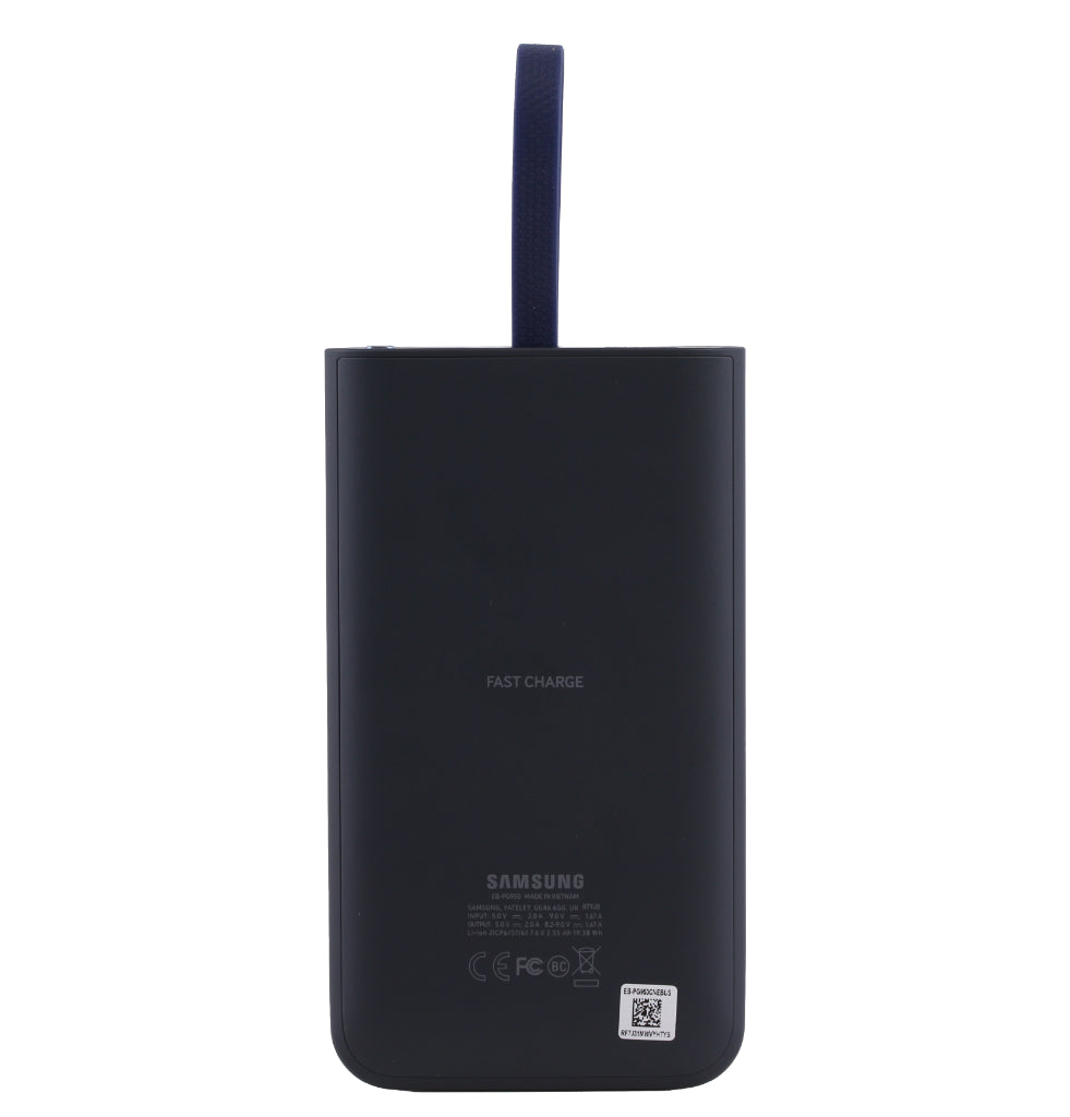 Samsung Fast Charge 5100 mAH Portable Battery w/ USB-C Adapter - Navy (Certified Refurbished)