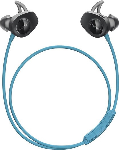 Bose SoundSport Wireless Sweatproof Bluetooth Headphones for Sports - Aqua (Certified Refurbished)