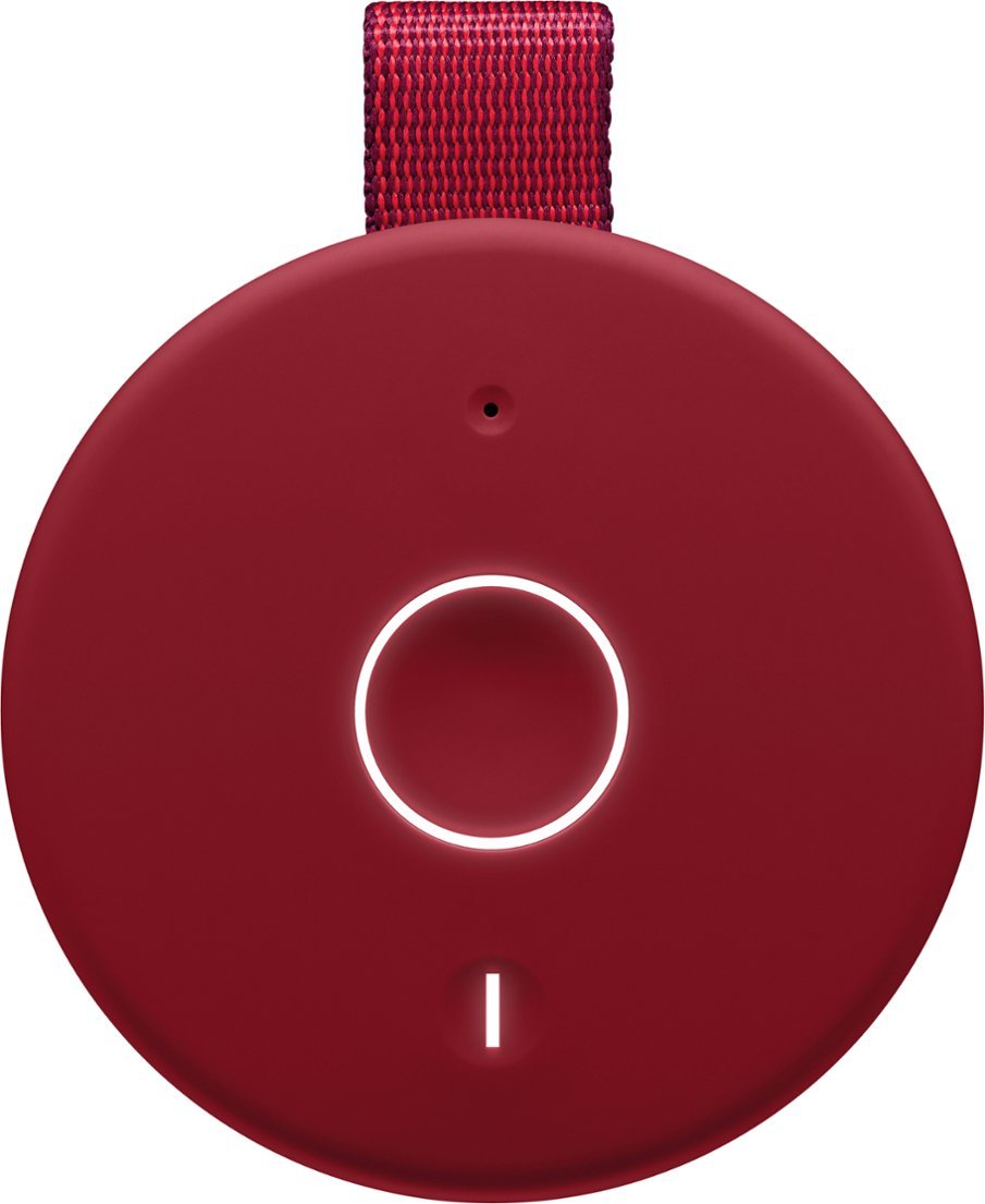 Ultimate Ears MegaBoom 3 Portable Wireless Speaker w/out POWER UP - Sunset Red (Certified Refurbished)