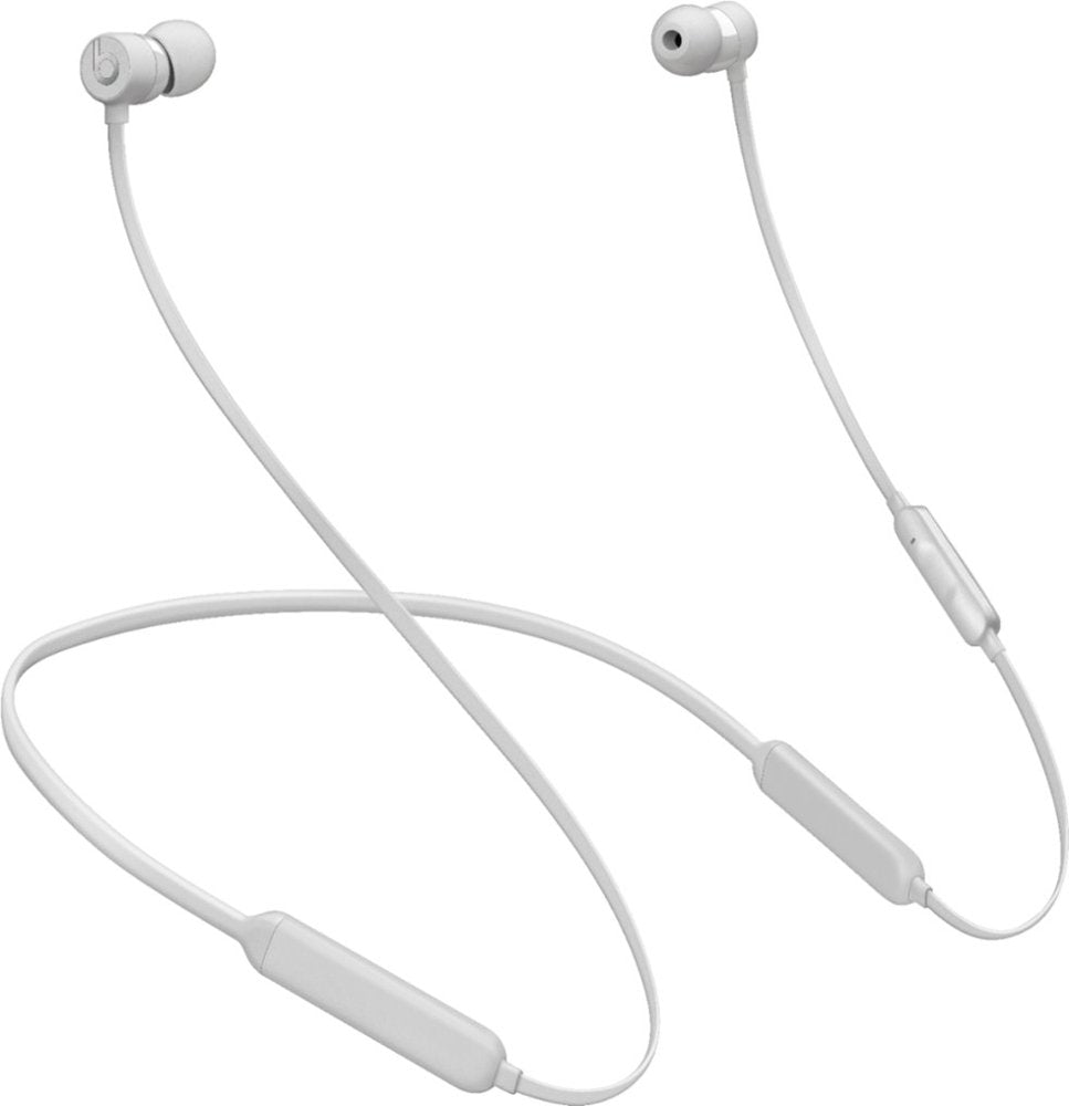 Beats By Dr. Dre BeatsX Wireless In-Ear Headphones, 2018 - Satin Silver (Certified Refurbished)