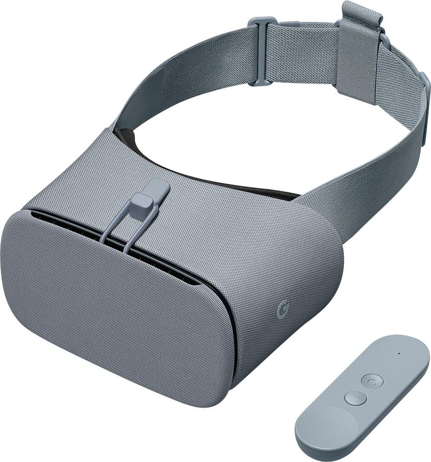 Google Daydream View VR Headset 2nd Generation with Remote - Fog (Certified Refurbished)