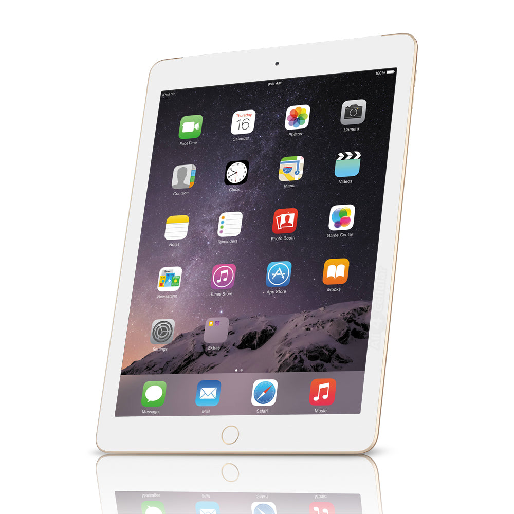 Apple iPad Air 2nd Gen (2014) 9.7in 16GB Wifi + Cellular (Unlocked) - Gold (Used)