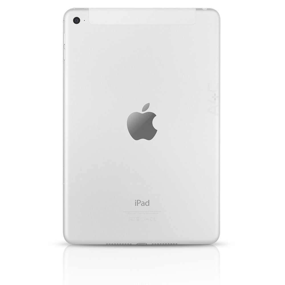 Apple iPad Mini 4th Gen, 7.9-inch, 64GB, WIFI + Unlocked All Carriers - Silver (Pre-Owned)