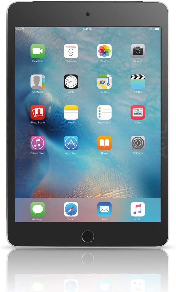 Apple iPad Mini 4th Gen, 7.9&quot;, 128GB, WIFI + Unlocked All Carriers - Space Gray (Pre-Owned)