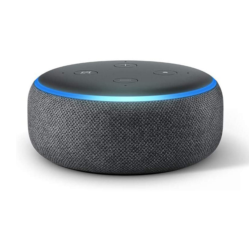 Amazon Echo Dot 3rd Generation w/ Alexa Smart Assistant - Charcoal Black (Certified Refurbished)