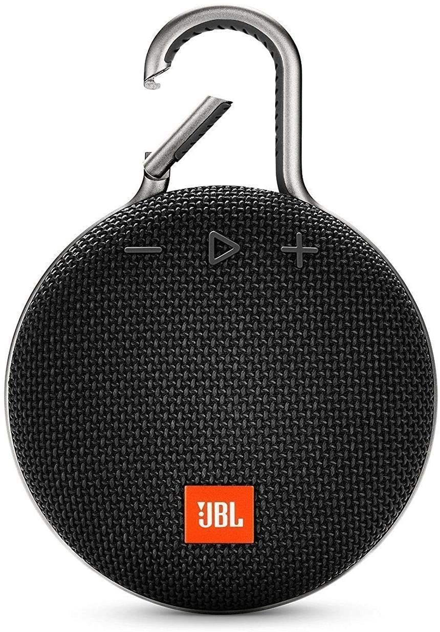 JBL Clip 3 Waterproof Wireless Portable Bluetooth Speaker - Black (Certified Refurbished)