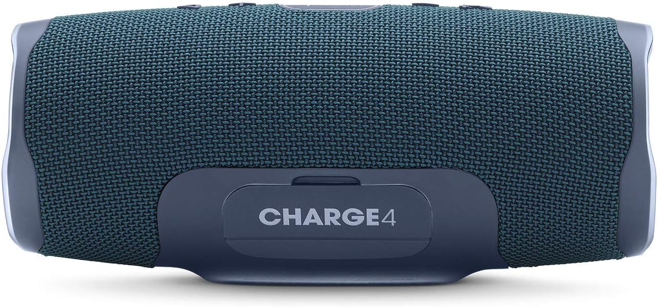 JBL Charge 4 Waterproof Wireless Portable Bluetooth Speaker - Ocean Blue (Certified Refurbished)