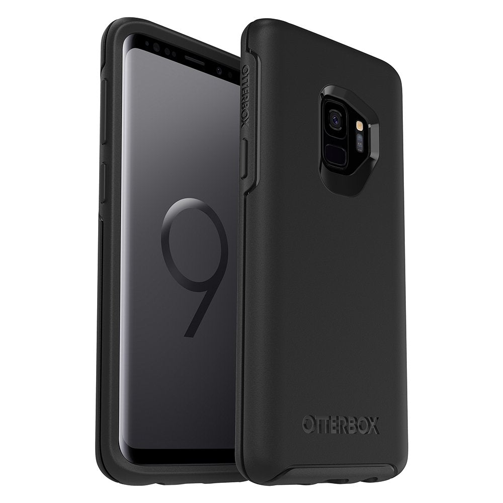 OtterBox SYMMETRY SERIES Case for Samsung Galaxy S9 - Black (Certified Refurbished)