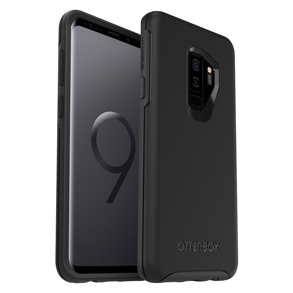 OtterBox SYMMETRY SERIES Case for Galaxy S9+ Plus - Black (Certified Refurbished)