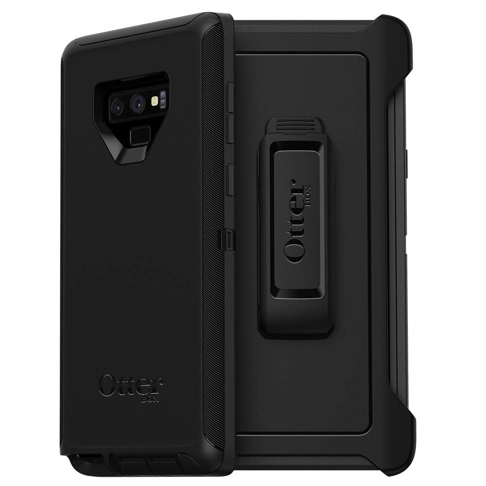 OtterBox DEFENDER SERIES Case &amp; Holster for Samsung Galaxy Note9 - Black (Certified Refurbished)