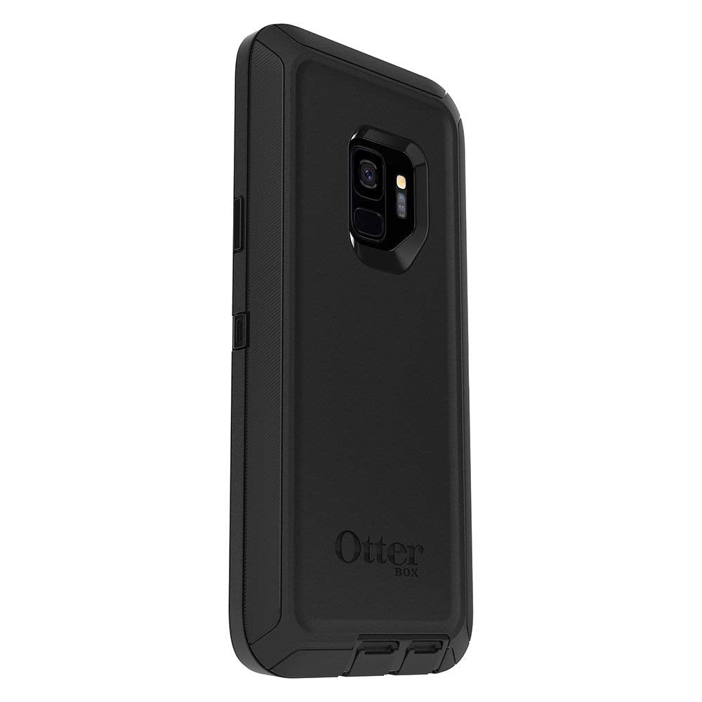 OtterBox DEFENDER SERIES Case &amp; Holster for Galaxy S9 (ONLY) - Black (Certified Refurbished)