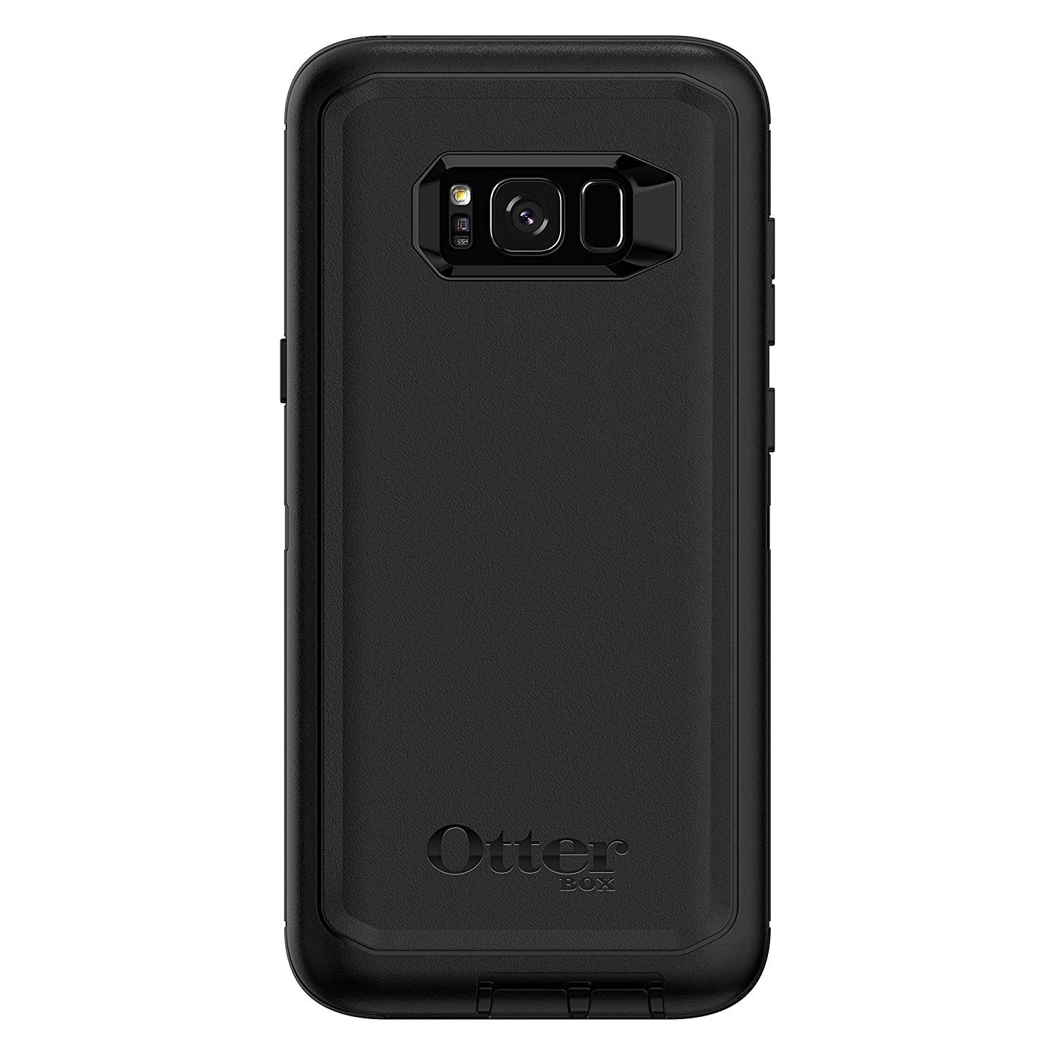 OtterBox DEFENDER SERIES Case &amp; Holster for Samsung Galaxy S8+ - Black (Certified Refurbished)