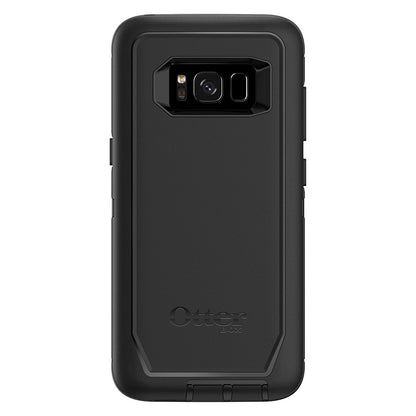 OtterBox DEFENDER SERIES Case &amp; Holster for Samsung Galaxy S8 - Black (Certified Refurbished)
