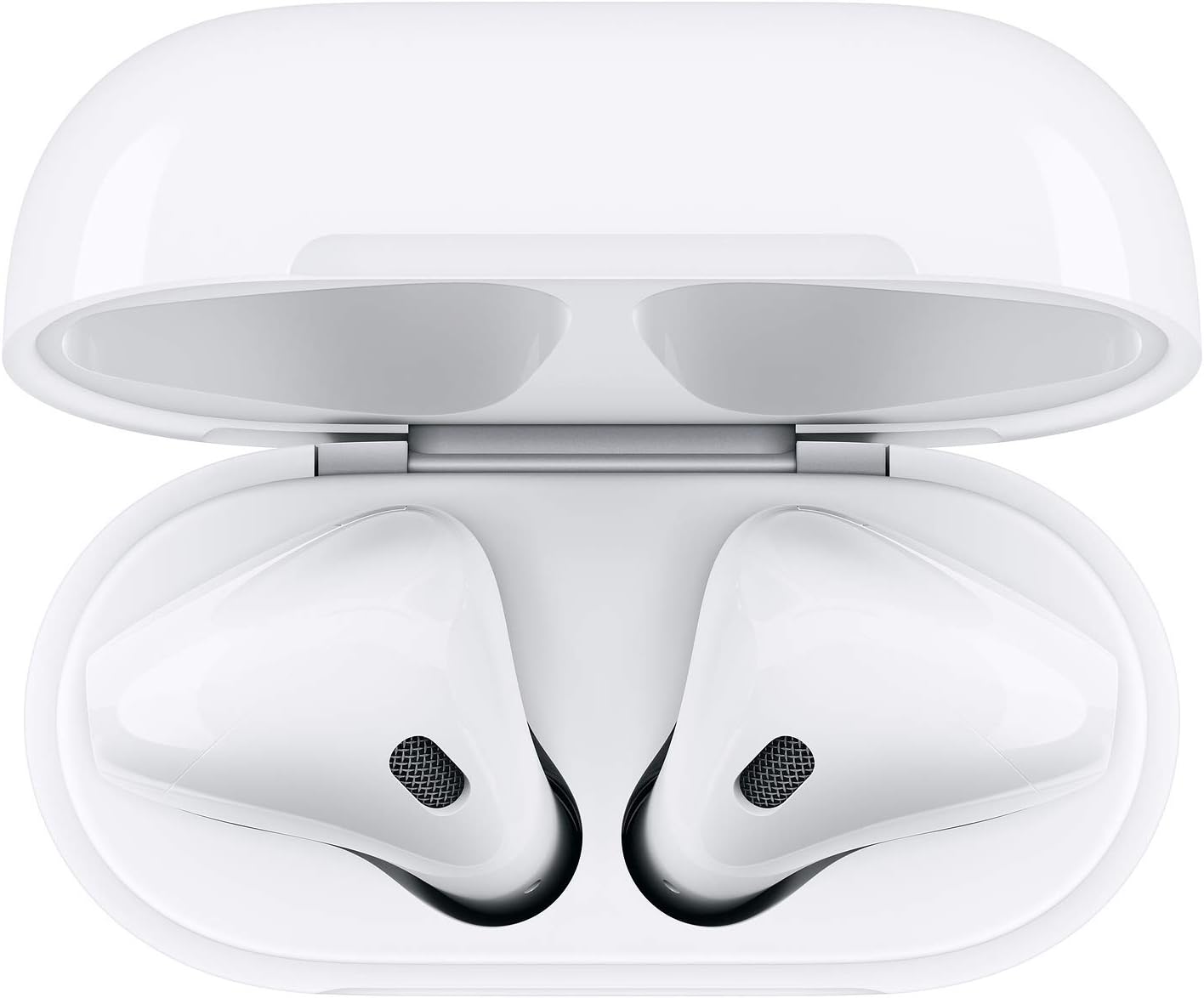 Apple AirPods 2nd Generation with Wireless Charging Case &amp; MFI Cable  - White (Certified Refurbished)