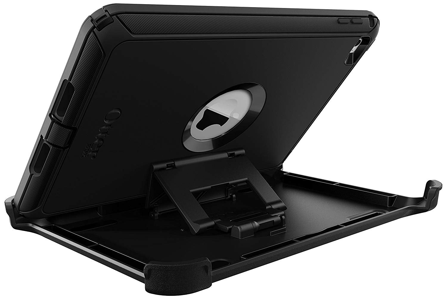 OtterBox DEFENDER SERIES Case & Stand for Apple iPad Mini 4 - Black (Certified Refurbished)