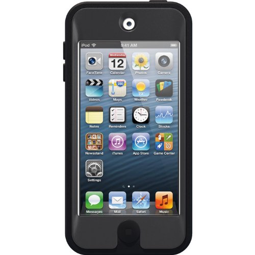 OtterBox DEFENDER SERIES case for Apple iPod Touch 5/6/7 - Black (77-25108) (New)