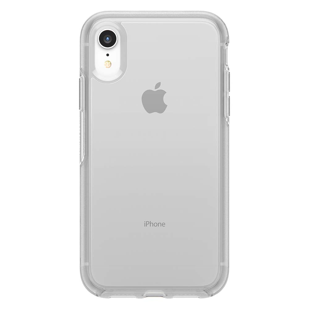 OtterBox SYMMETRY SERIES Case &amp; Alpha Glass Bundle iPhone XR - Clear (Certified Refurbished)