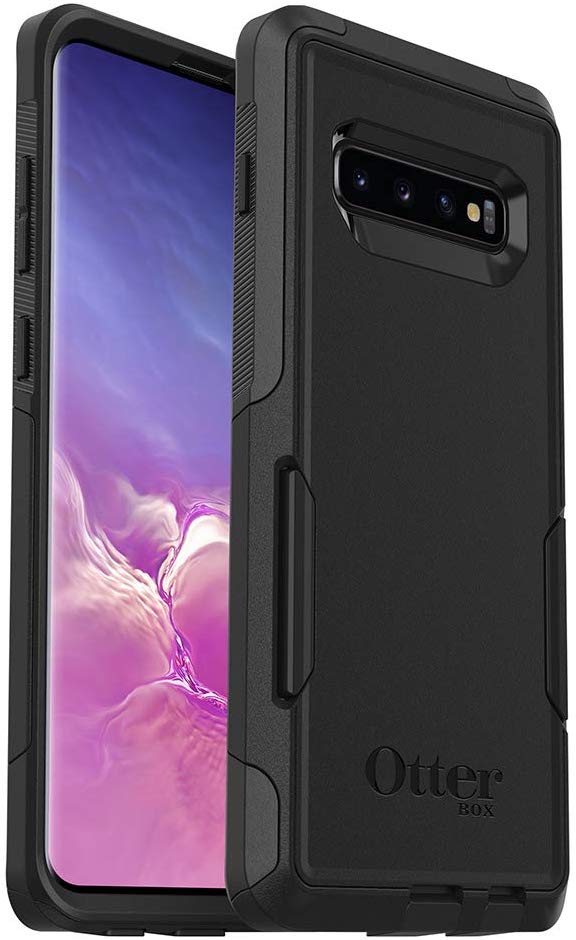 OtterBox COMMUTER SERIES Case for Samsung Galaxy S10+ Plus - Black (Certified Refurbished)