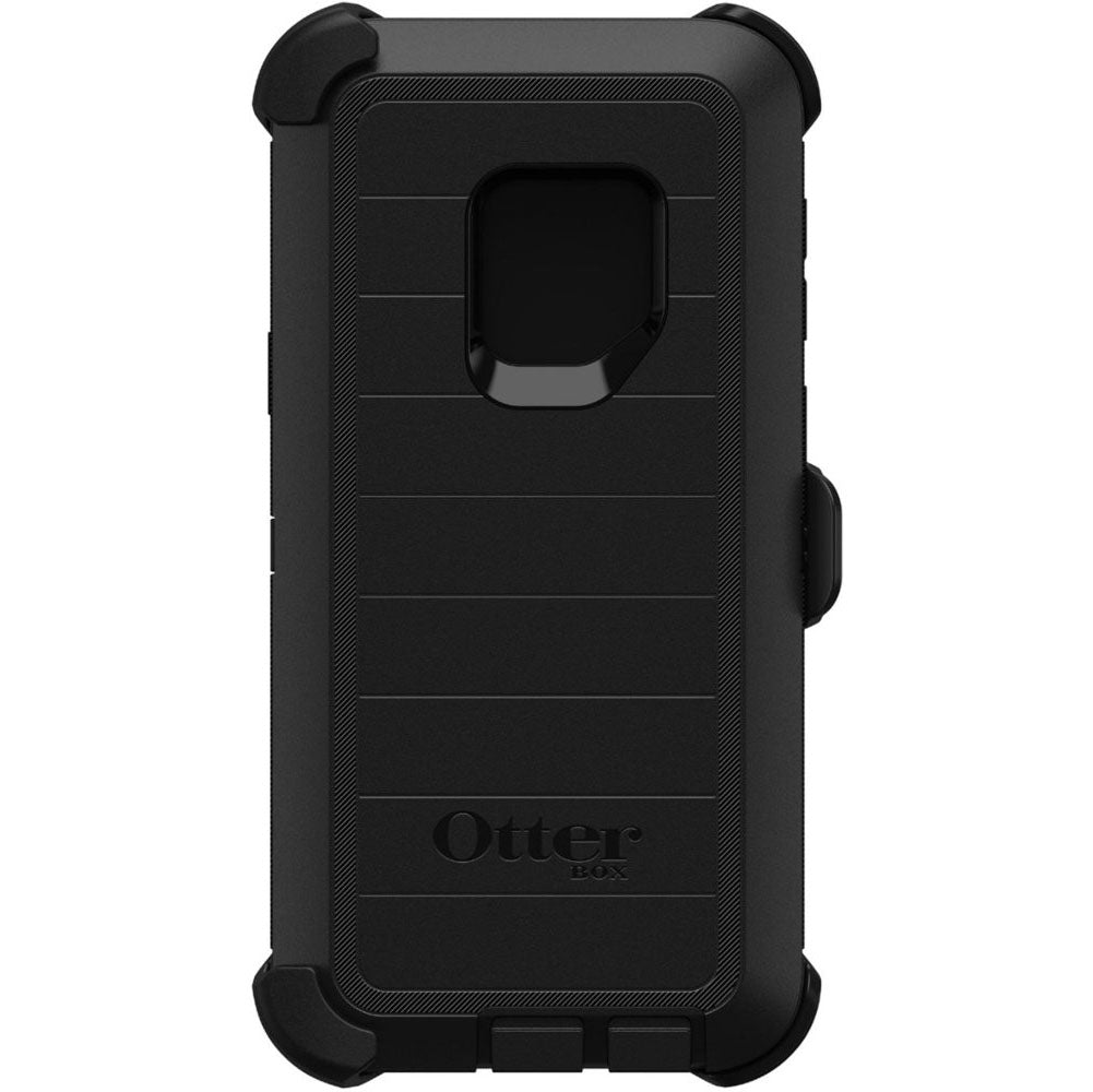 OtterBox DEFENDER SERIES Case &amp; Holster for Galaxy S9 - Black (Certified Refurbished)