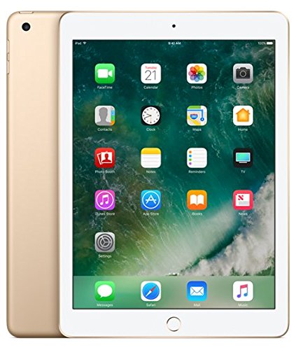 Apple iPad 5th Generation, 128GB, Wifi Only - Gold (Certified Refurbished)