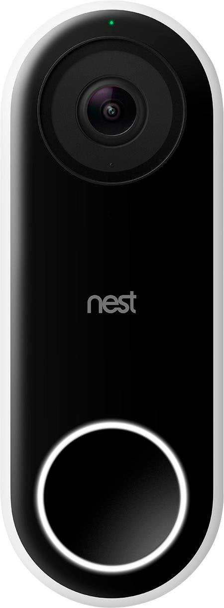 Google Nest Wired Video Smart Doorbell - White (Refurbished)