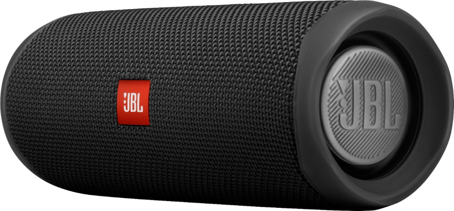 JBL Flip 5 Waterproof Wireless Portable Bluetooth Speaker - TT - Black (Certified Refurbished)