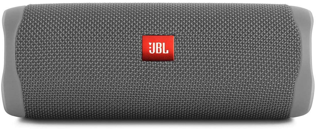 JBL Flip 5 Waterproof Wireless Portable Bluetooth Speaker - TT - Gray (Certified Refurbished)