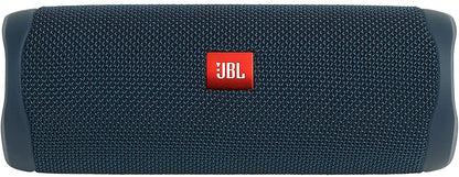 JBL Flip 5 Waterproof Wireless Portable Speaker - Ocean Blue (New)