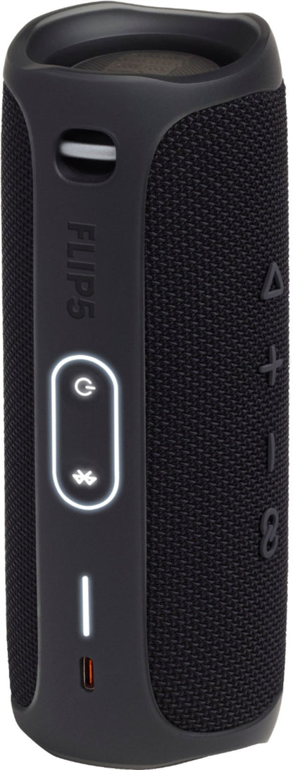 JBL Flip 5 Waterproof Portable Bluetooth Speaker - CN - Black (Certified Refurbished)