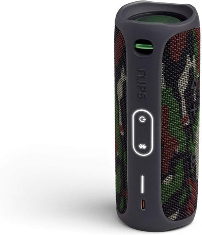 JBL Flip 5 Waterproof Portable Bluetooth Speaker - GT - Squad (Camo) (Certified Refurbished)