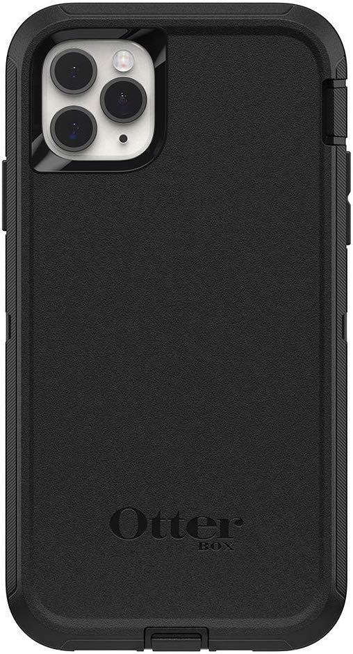 OtterBox DEFENDER SERIES Case &amp; Holster for Apple iPhone 11 Pro Max - Black (Certified Refurbished)