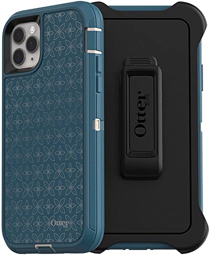 OtterBox DEFENDER SERIES Case & Holster for Apple iPhone 11 - Petal Pusher (Certified Refurbished)