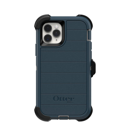 OtterBox DEFENDER SERIES SCREENLESS EDITION Case &amp; Holster for iPhone 11 Pro - Gone Fishing Blue (Certified Refurbished)
