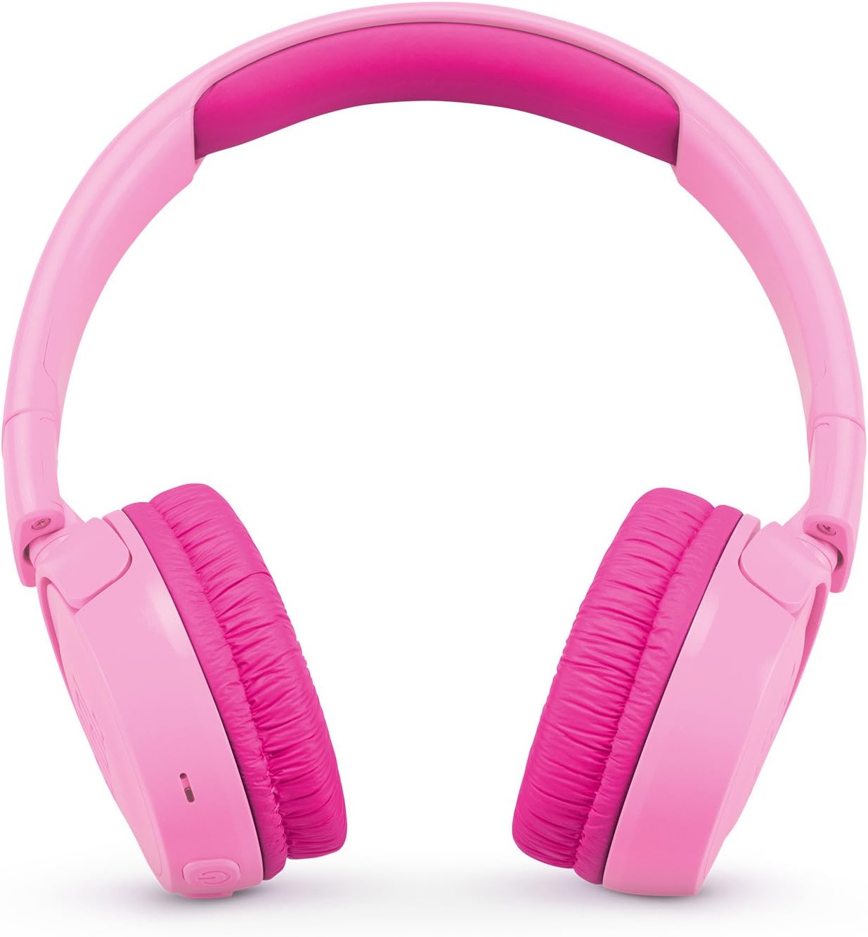 JBL JR 300BT Kids On-Ear Wireless Headphones with Safe Sound Technology - Pink (Certified Refurbished)