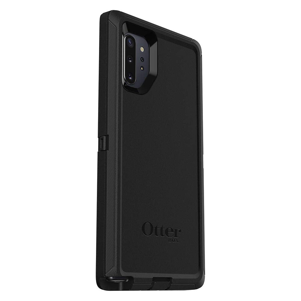 OtterBox DEFENDER SERIES Case &amp; Holster for Samsung Galaxy Note10+ Plus - Black (Certified Refurbished)