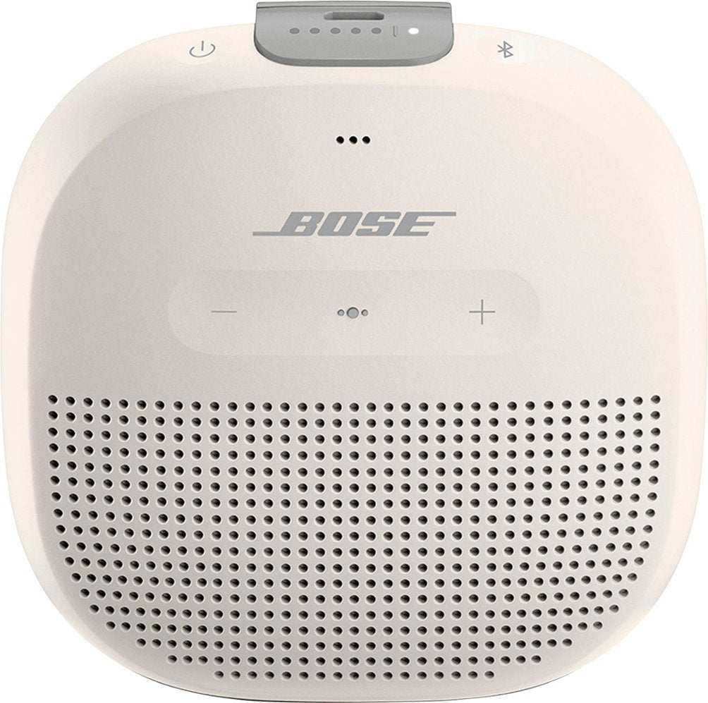 Bose SoundLink Micro Portable Waterproof Bluetooth Speaker - White Smoke (Refurbished)