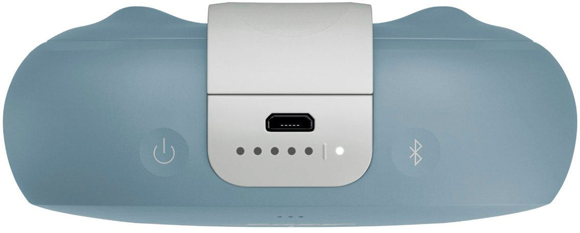 Bose SoundLink Micro Bluetooth Waterproof Speaker with Microphone - Stone Blue (Refurbished)