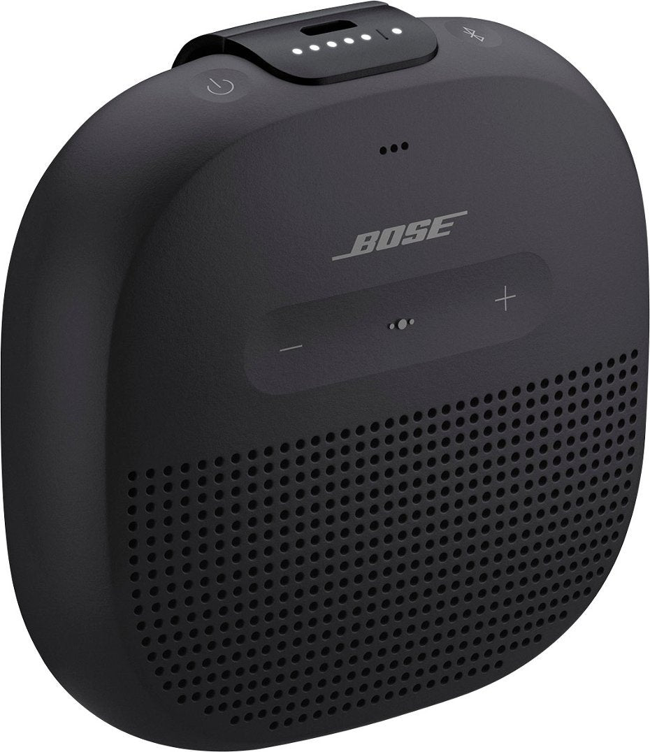 Bose SoundLink Micro Bluetooth Portable Waterproof Speaker with Microphone Black (Refurbished)