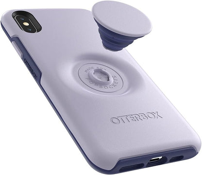 OtterBox Otter+Pop SYMMETRY SERIES Case for Apple iPhone XS Max - Purple (Certified Refurbished)